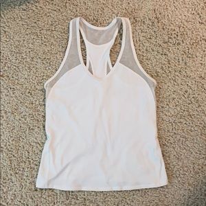 Lululemon mesh racerback tank top